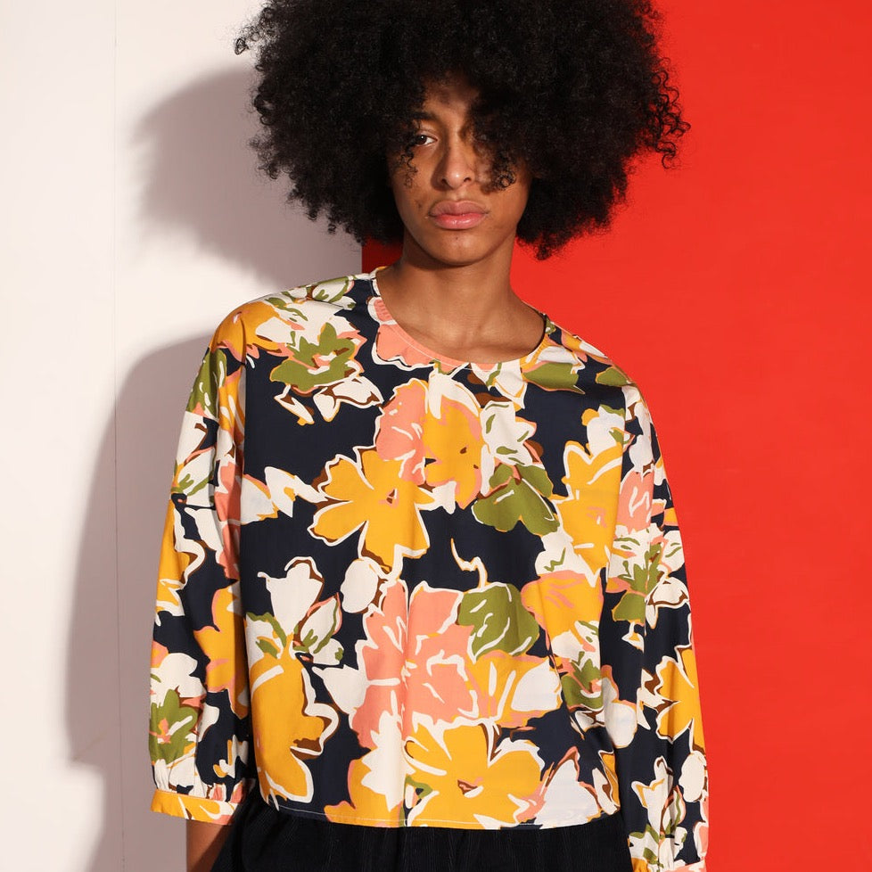 L F Markey Lyon Autumn Floral Eamon Trouser