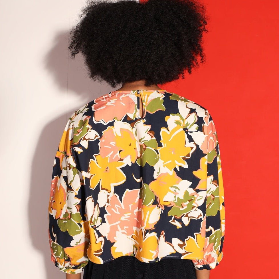 L F Markey Lyon Autumn Floral Eamon Trouser