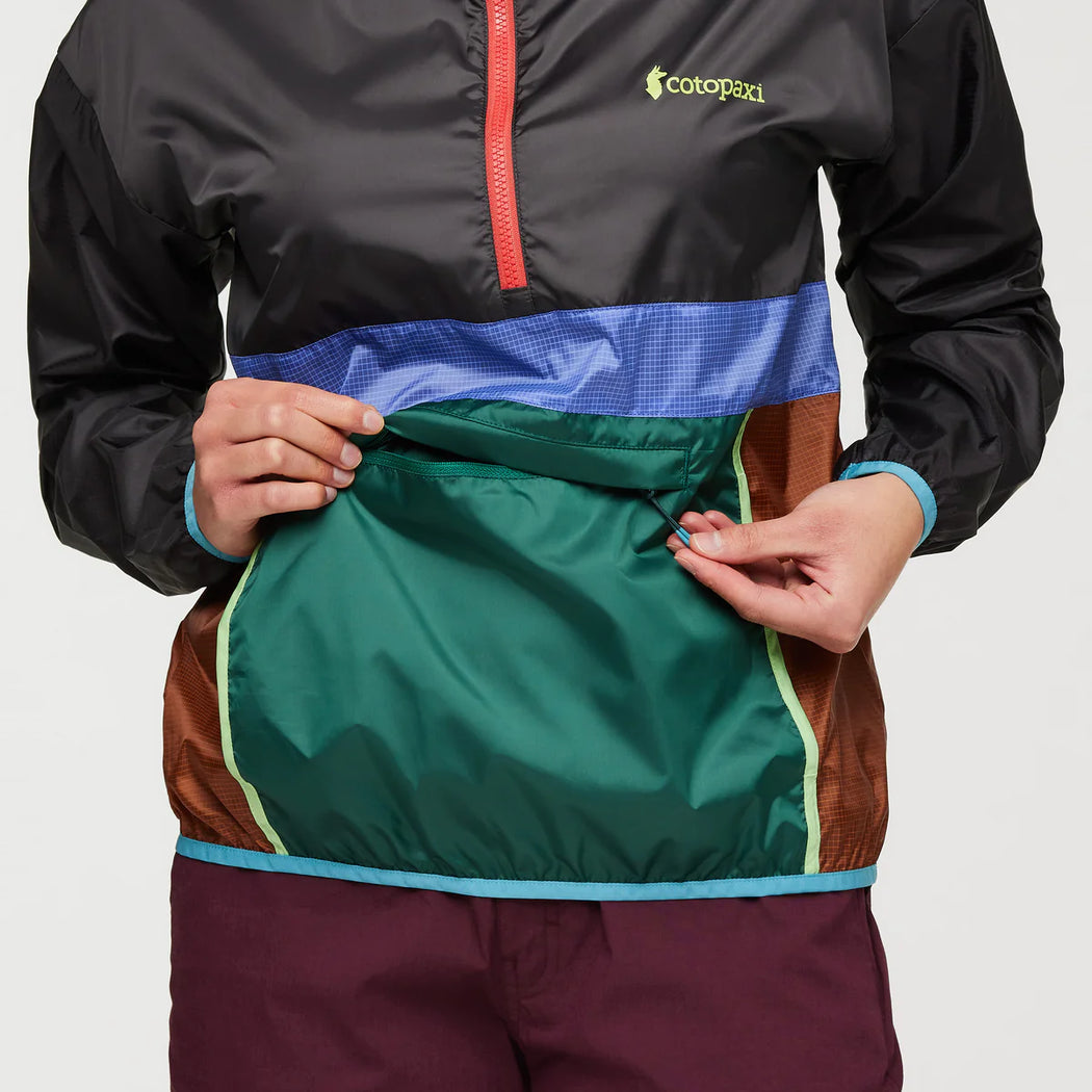 Cotopaxi Half-Zip Midnight Windbreaker