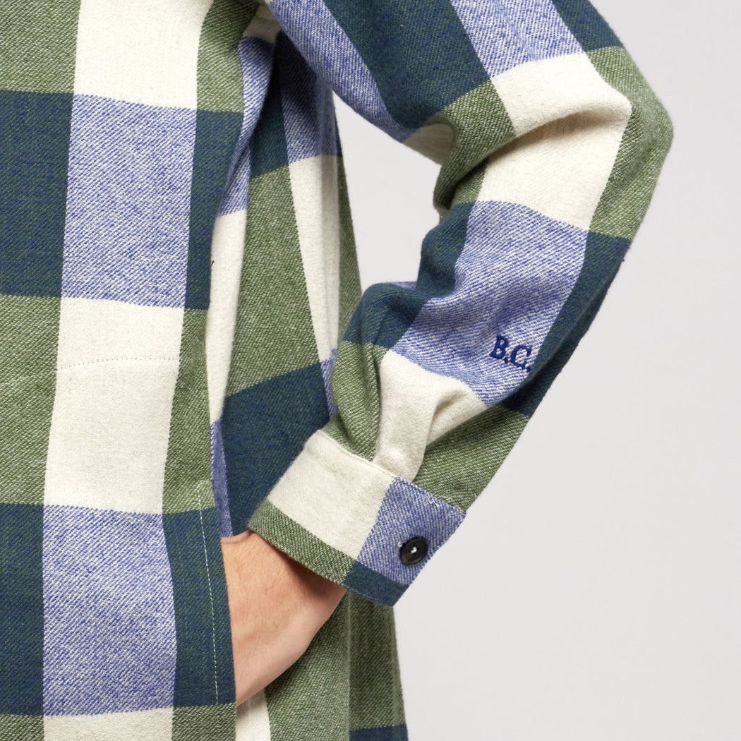Bobo Choses Plaid Check Shirt Dress
