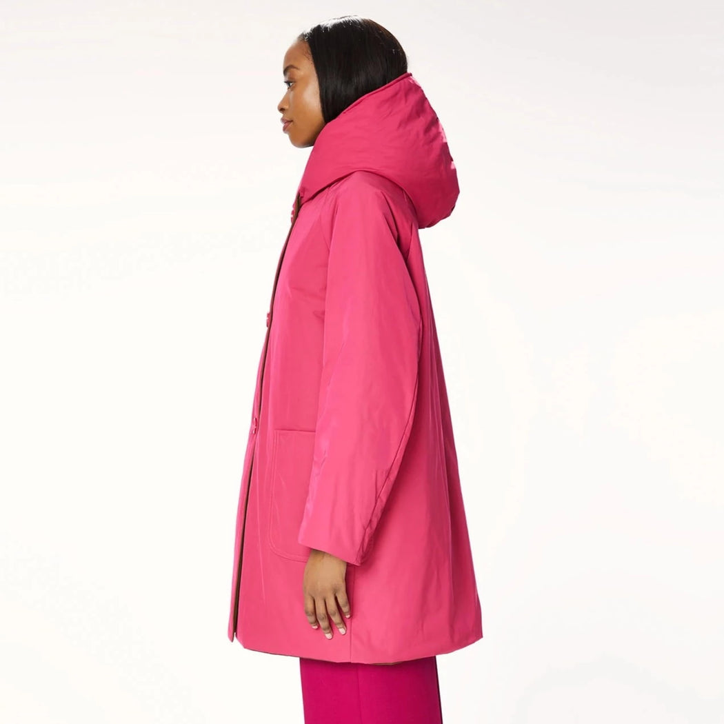 OOF 9410 Reversible Fuscia/Green Coat