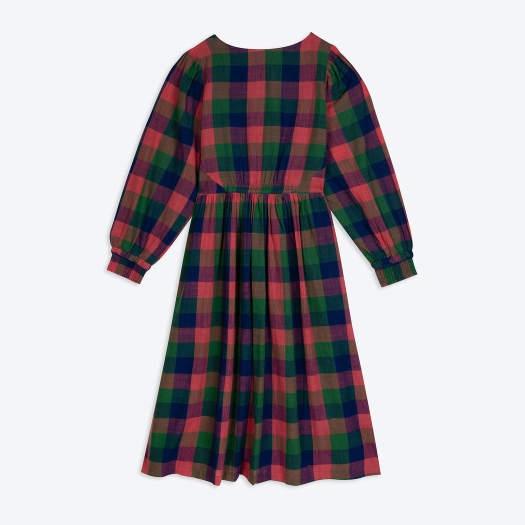 Lowie Handwoven Madras Check Dress