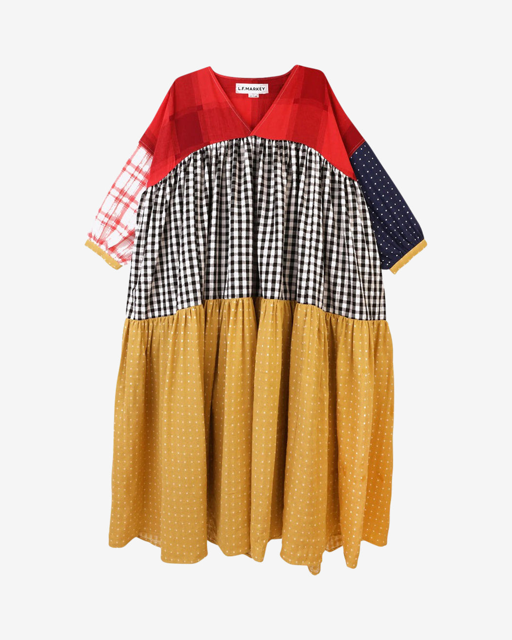 LF Markey Ballad Patchwork Dress