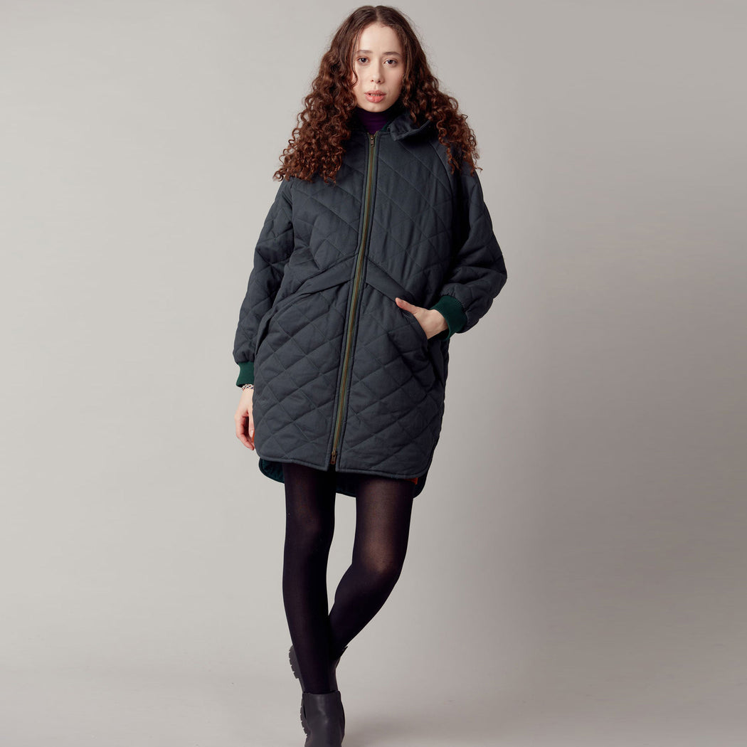 Komodo Ivy Organic Cotton Daniella Quilted Coat
