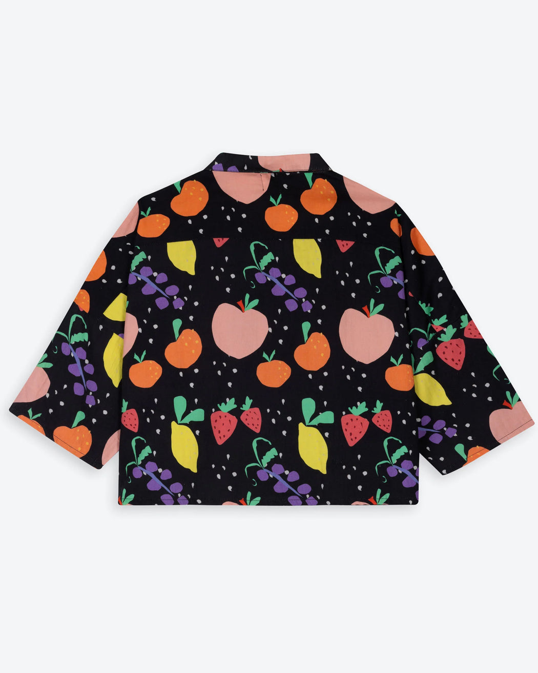 Miss Pompom Fruit Boxy Vacation Shirt