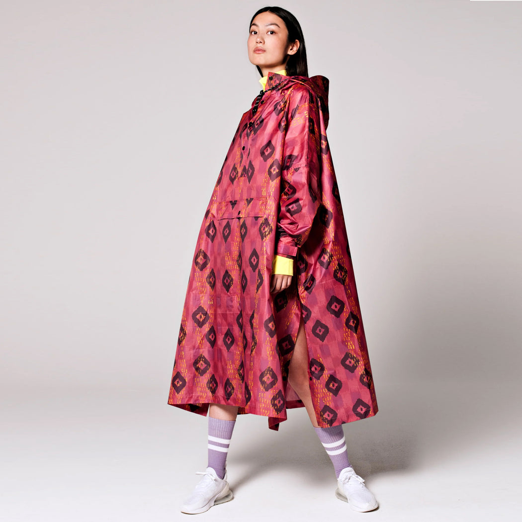 Rainkiss Ikat Rain Poncho