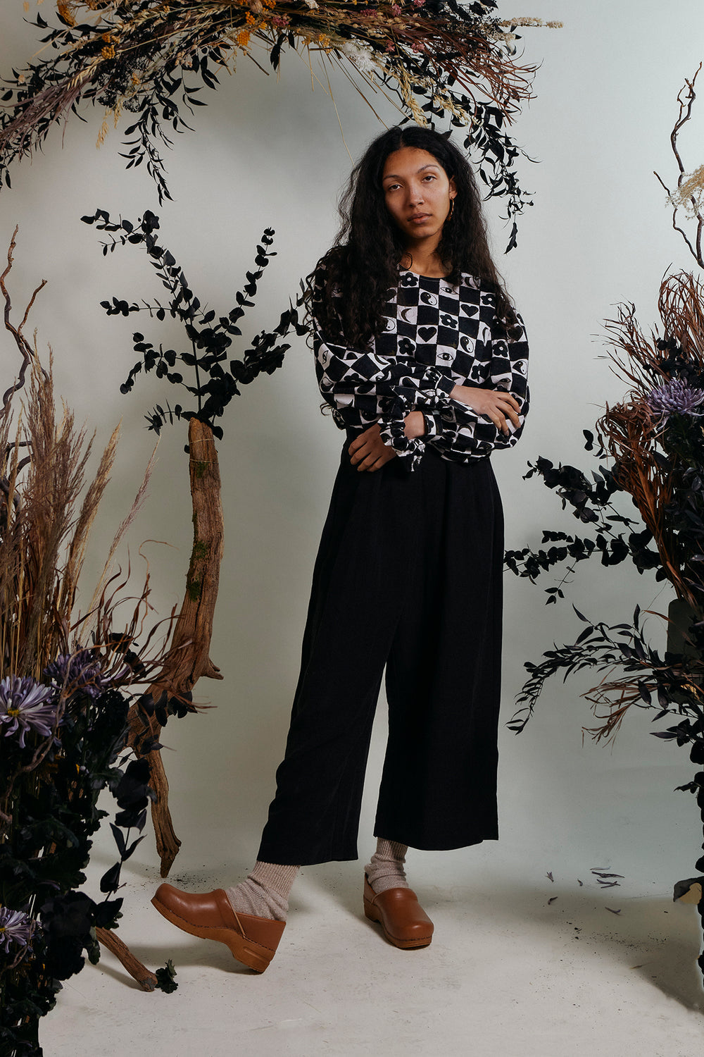 Meadows Black Sanne Trouser