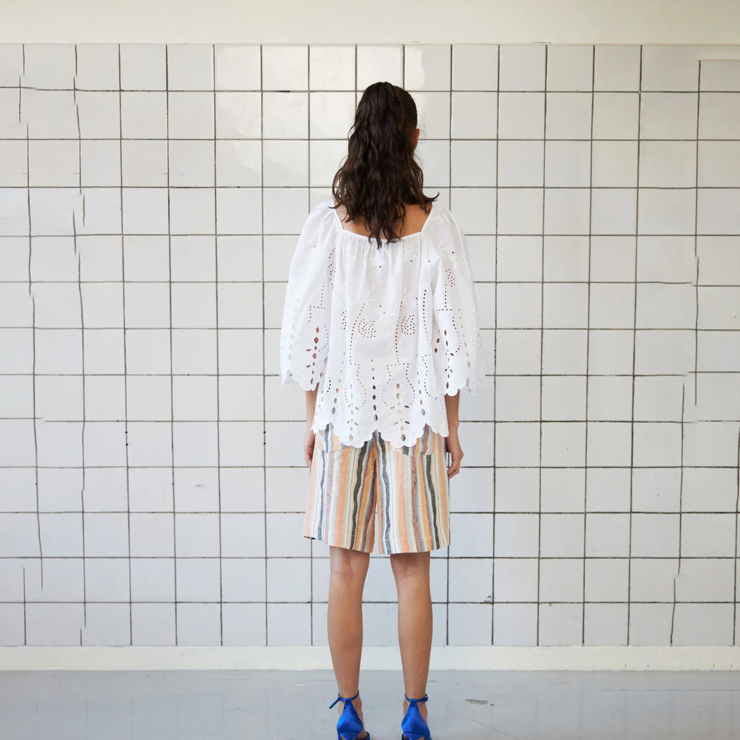 Stella Nova White Misa Blouse