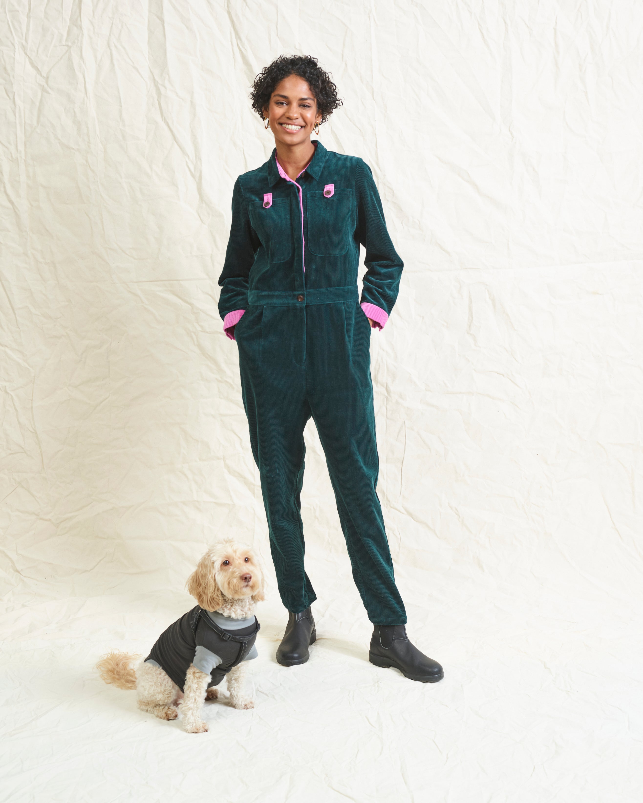 Lowie Pine Corduroy Boilersuit