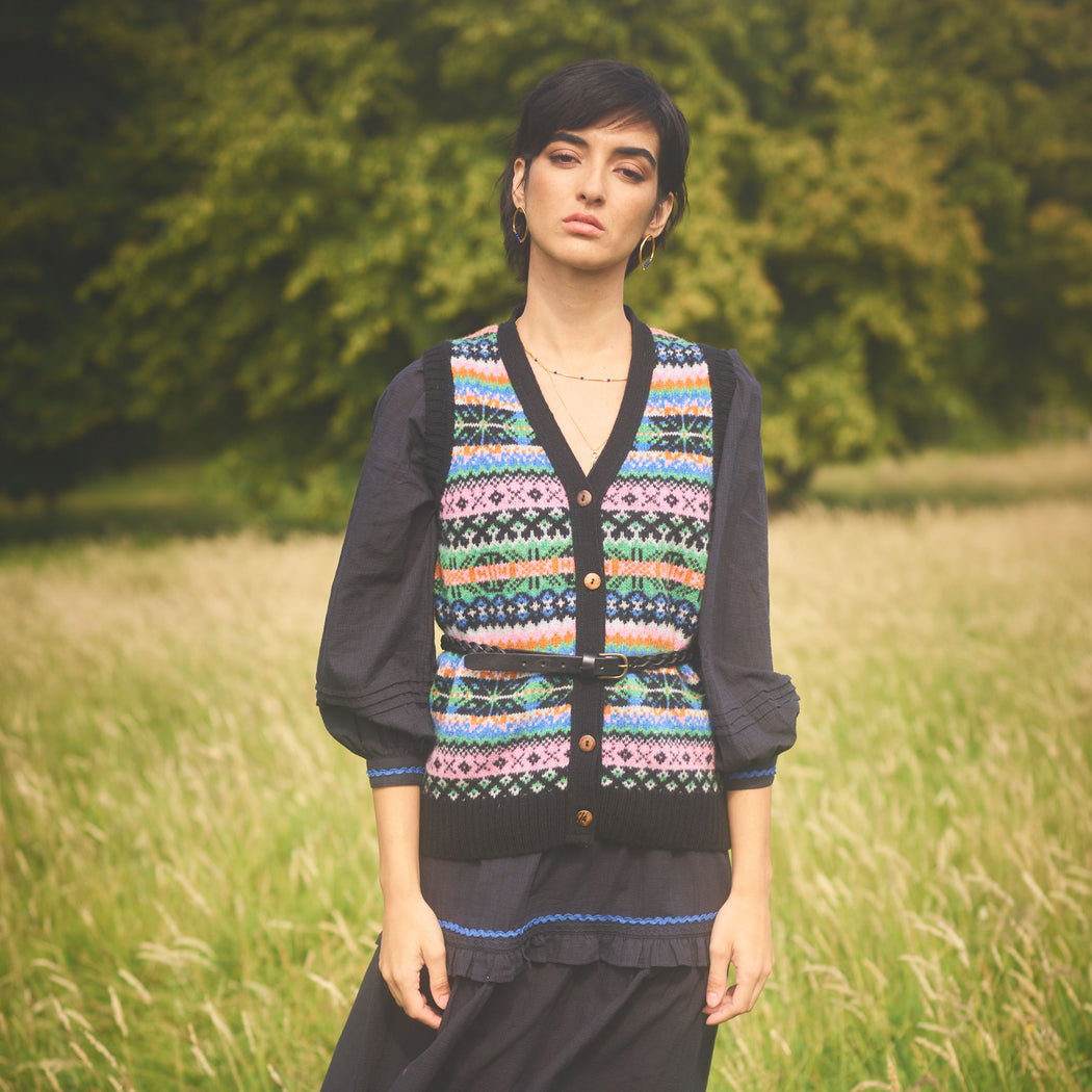 Lowie Fair Isle Vest