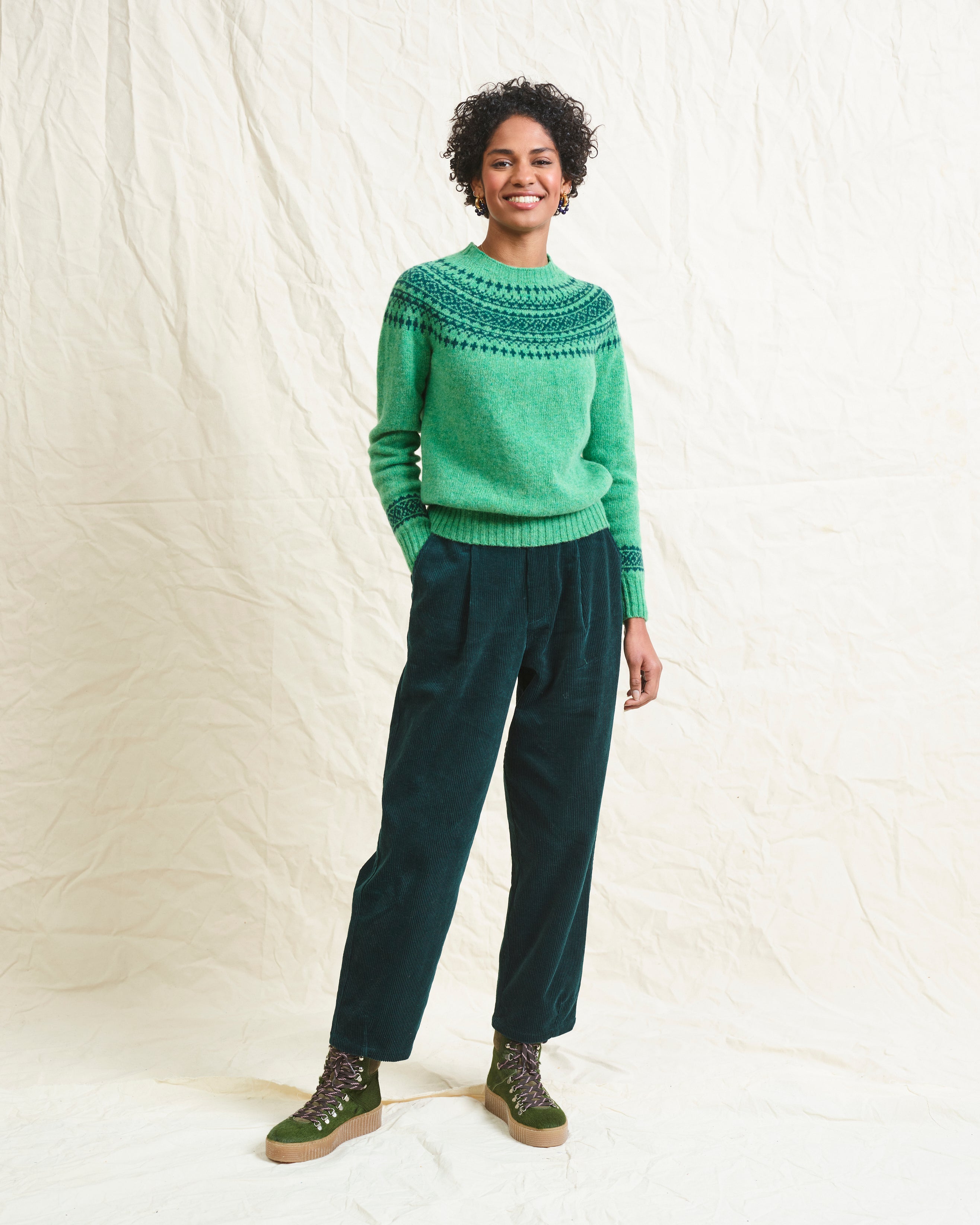 Lowie Pine Corduroy Easy Trouser