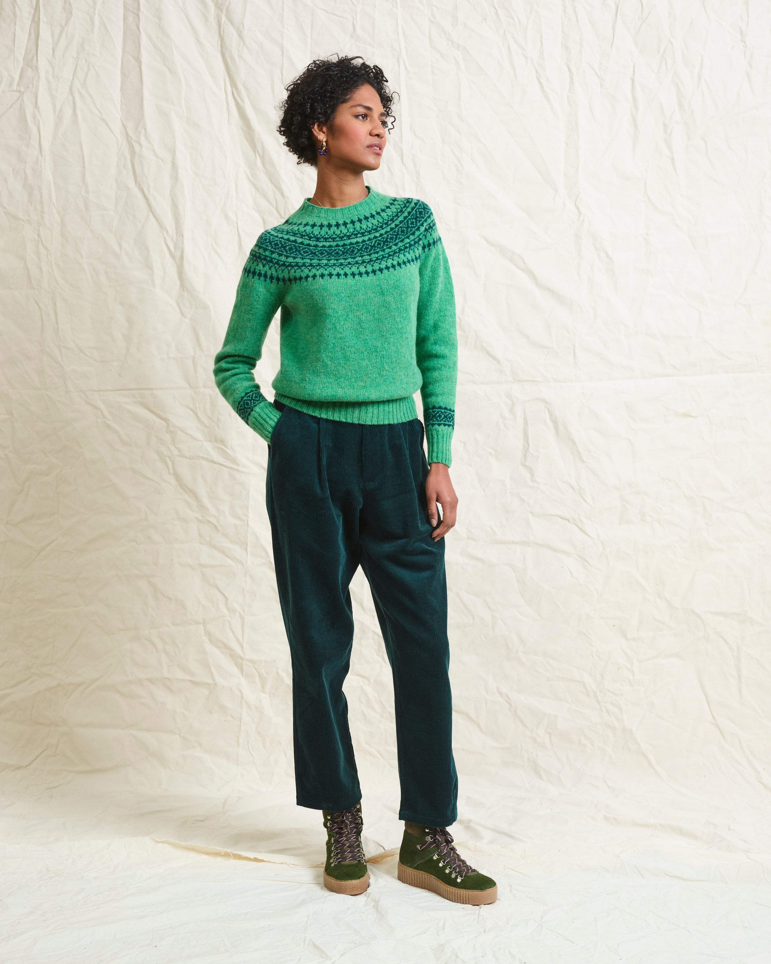 Lowie Pine Corduroy Easy Trouser