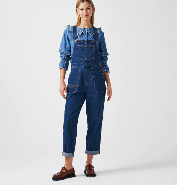 Seventy + Mochi Elodie Dungaree in Americana