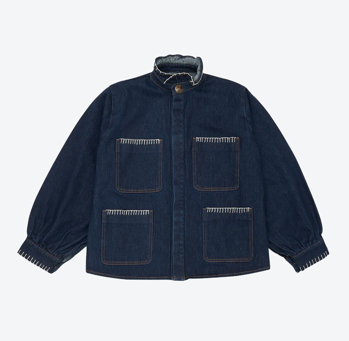 Seventy + Mochi Pablo Jacket in Dark Vintage Denim