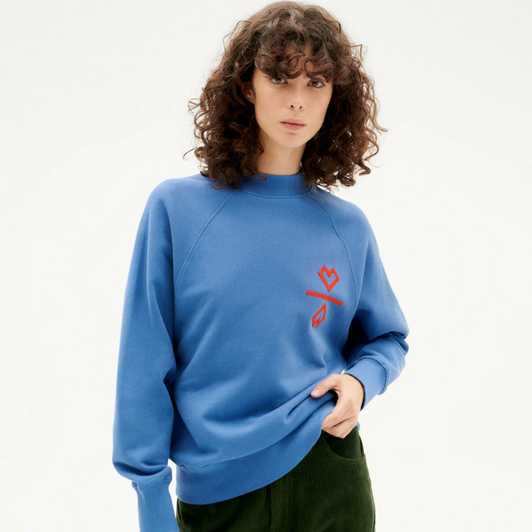 Thinking Mu 2 Hearts Fanzine Sweatshirt