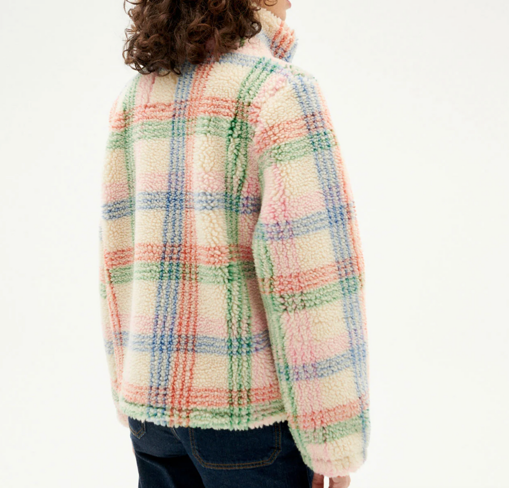 Thinking Mu Ivory Trash Sophie Jacket