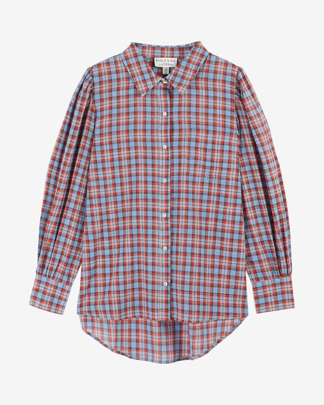 Emile & Ida Glasgow Tartan Khadi Shirt