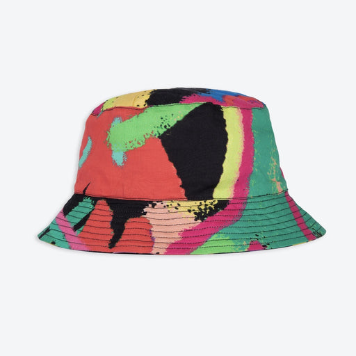 Miss Pompom Jungle/Black Scribble Bucket Hat