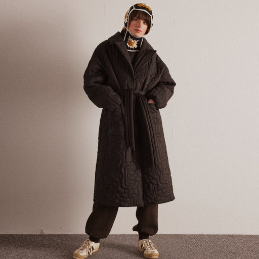 Damson Madder Gilda Recycled Quilted CoatDamson Madder Gilda Recycled Quilted Coat