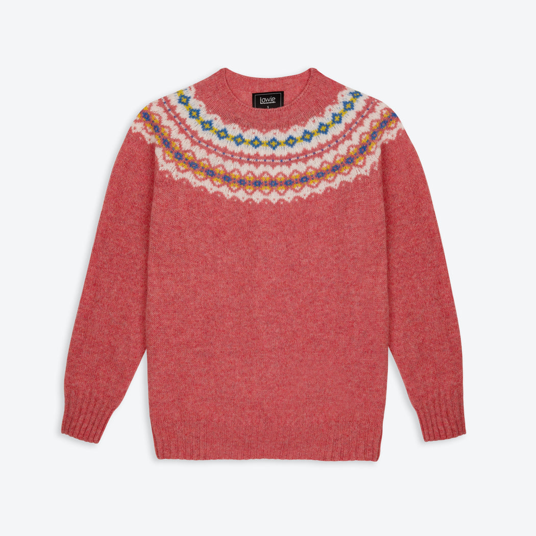 Lowie Rosebud Scottish Fair Isle Jumper