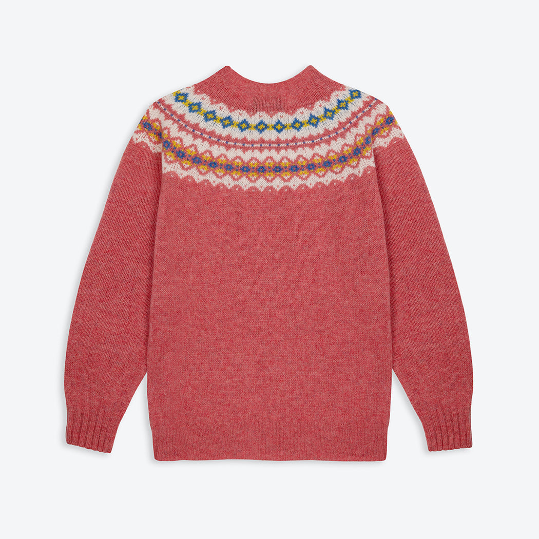 Lowie Rosebud Scottish Fair Isle Jumper