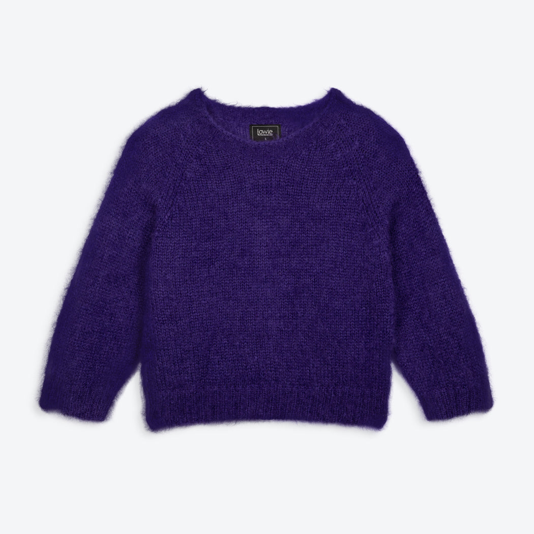 Lowie Purple Mohair Jumper