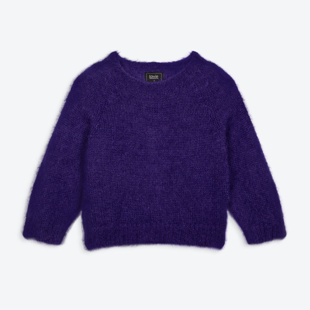 Lowie Purple Mohair Jumper