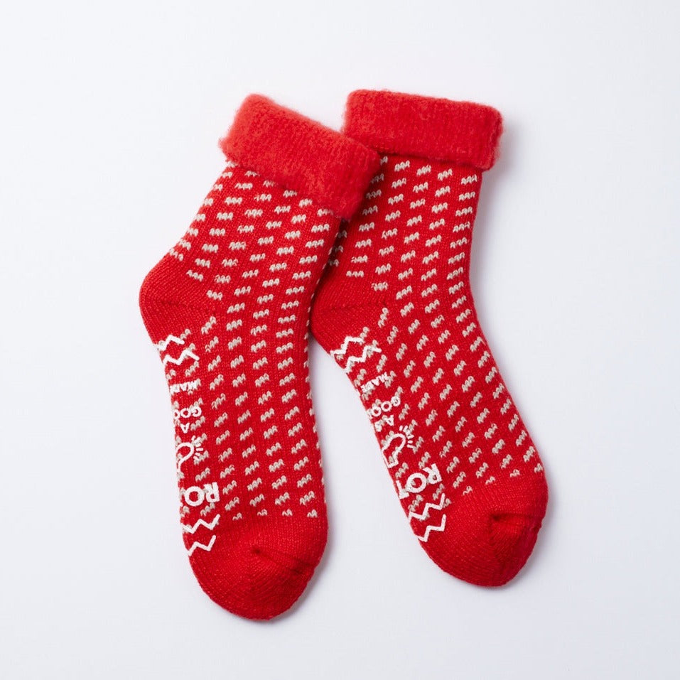 Rototo Scarlet Comfy Room Bird Socks