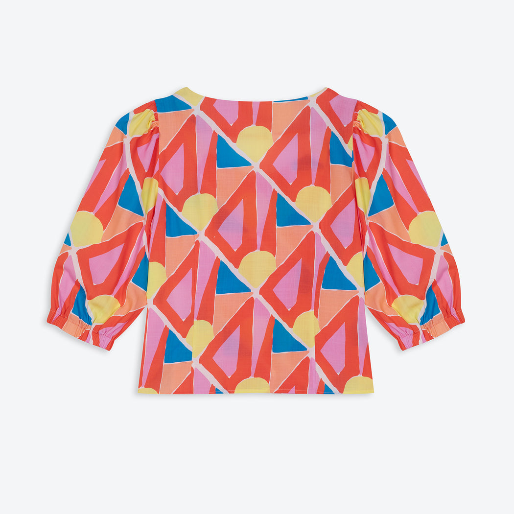 Lowie Glassworks Lyocell Sweetheart Blouse