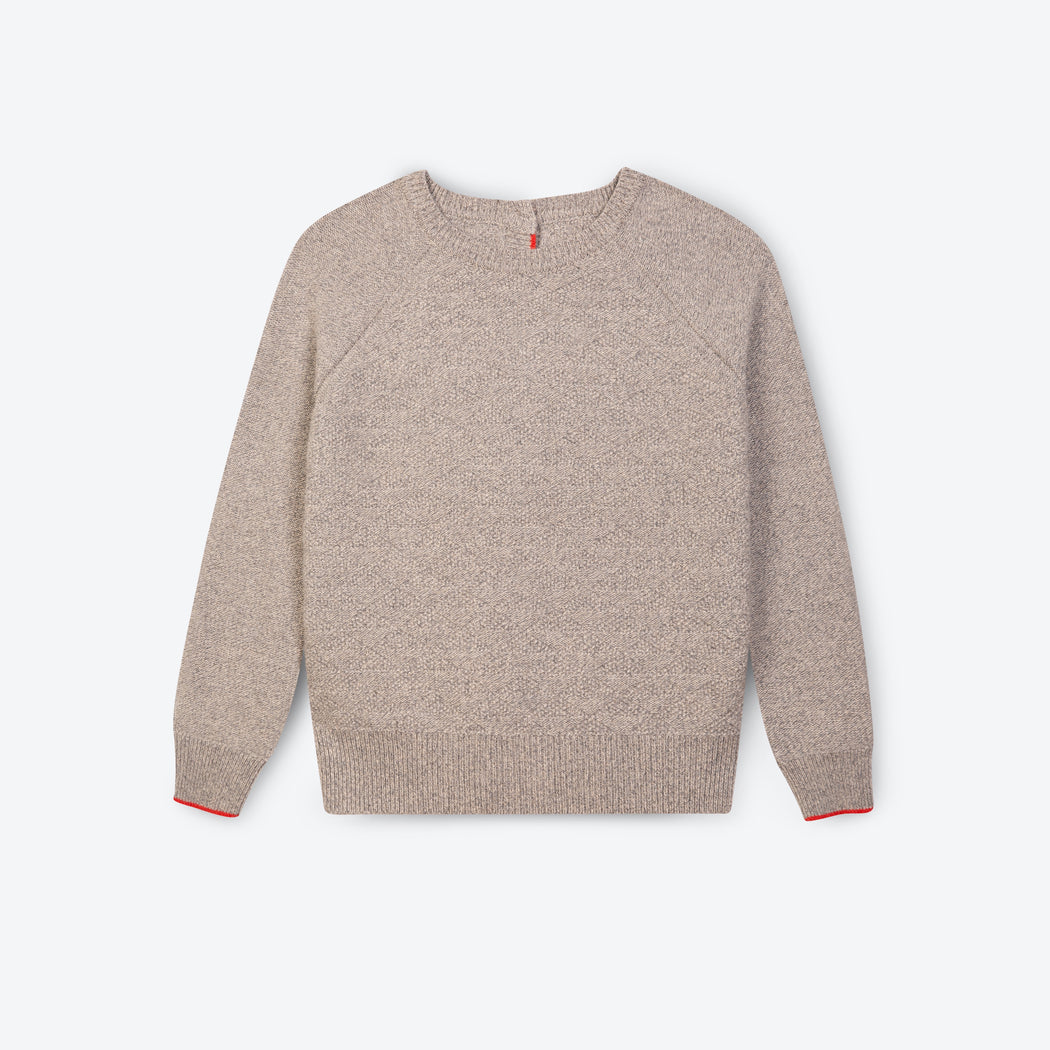 Lowie Grey Marl Recycled Cashmere Jumpigan