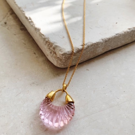 Shyla Ettienne Pink Necklace
