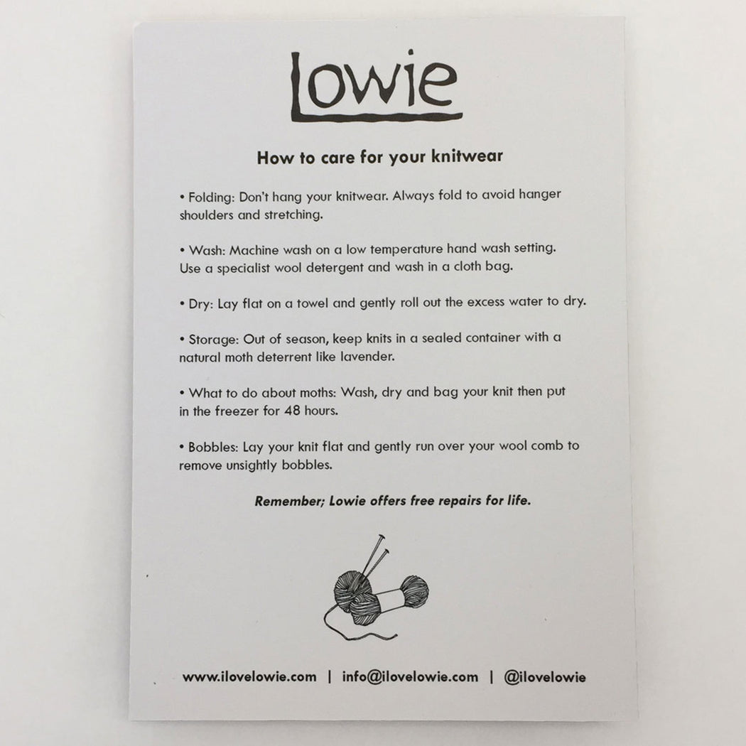 Lowie Wool Comb