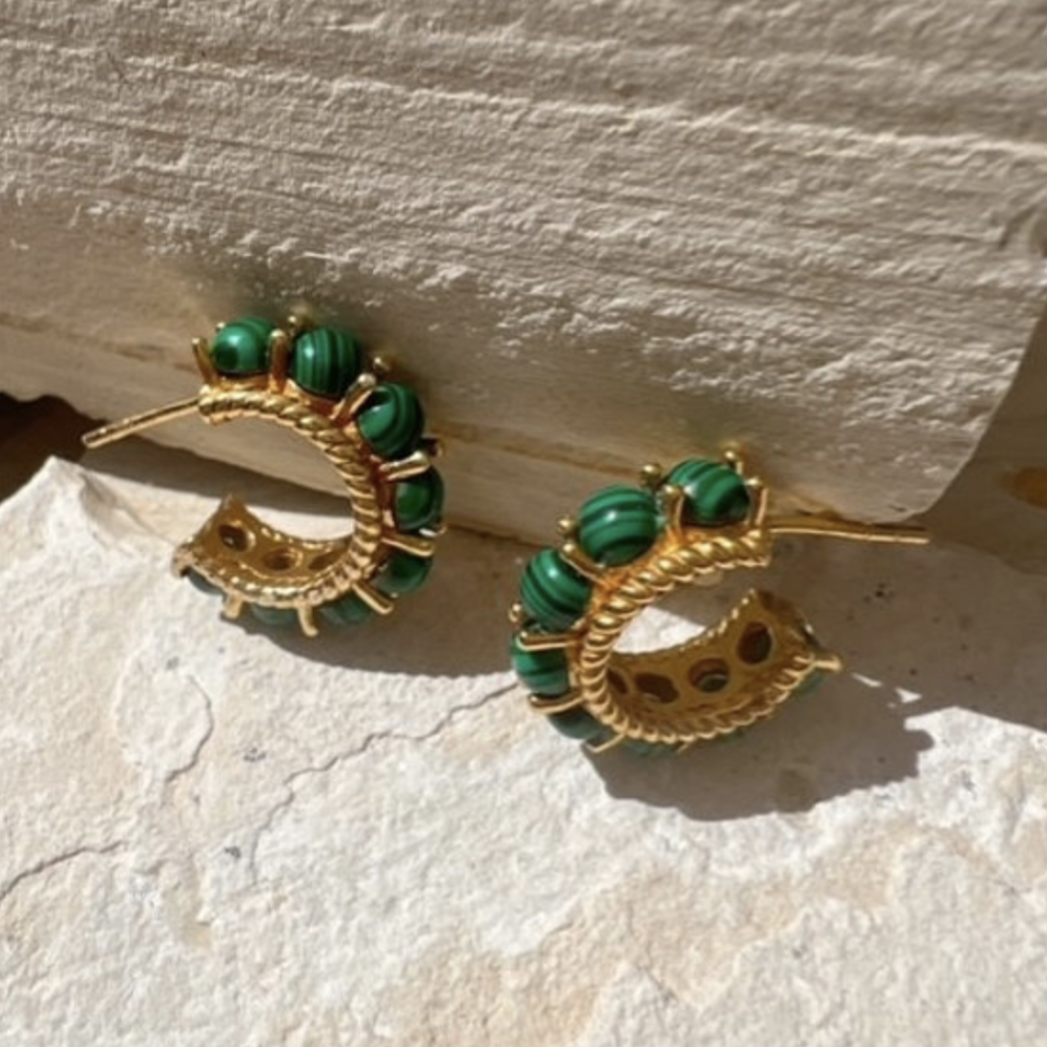 Shyla Malachite Rosalia Hoops