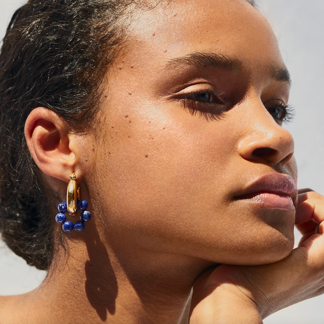 Shyla Lapis Sura Hoops