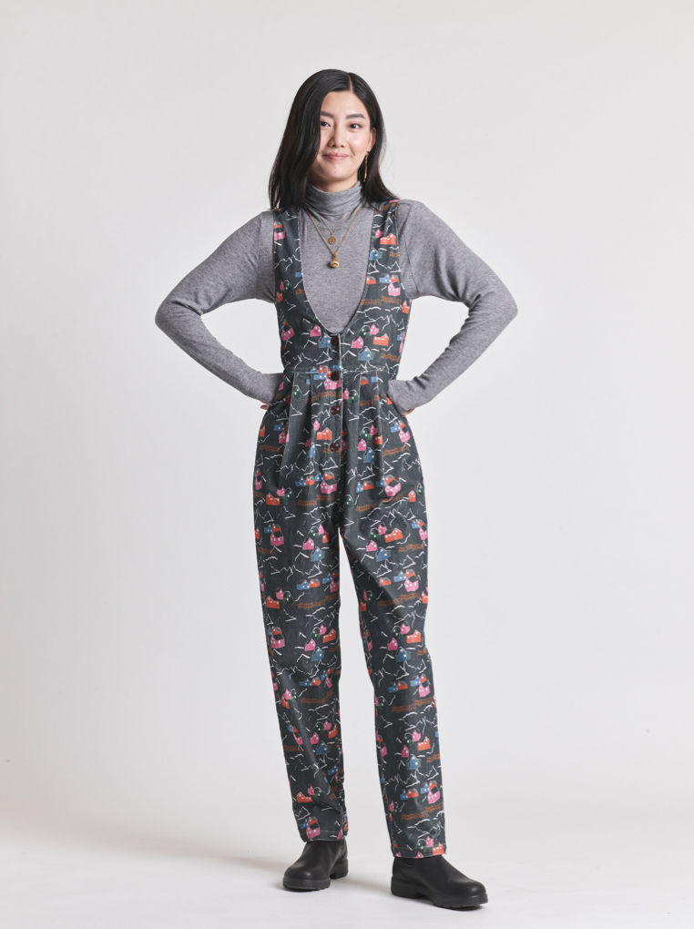 Lowie Huts Needlecord Romper
