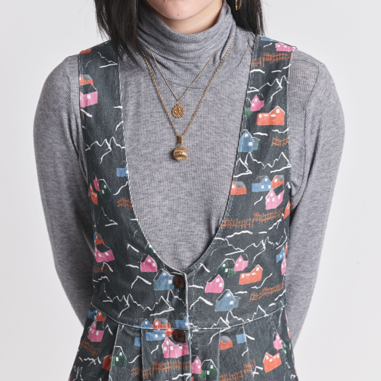 Lowie Huts Needlecord Romper
