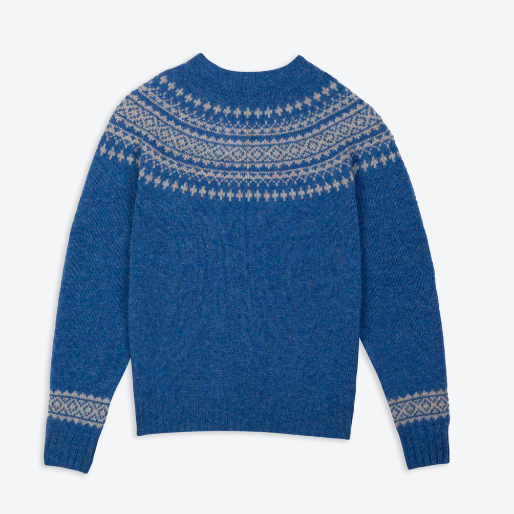 Lowie Sky Blue Scottish Snow Jumper