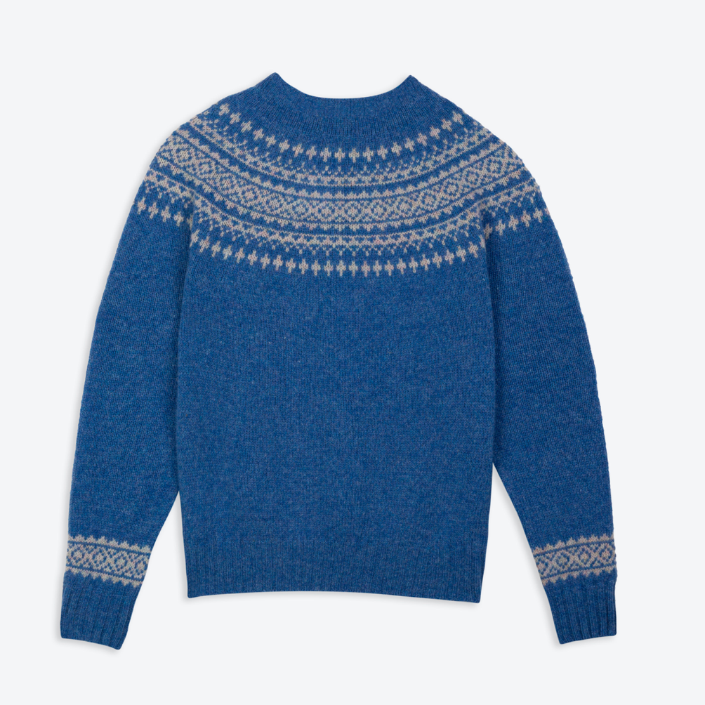 Lowie Sky Blue  Scottish Snow Jumper