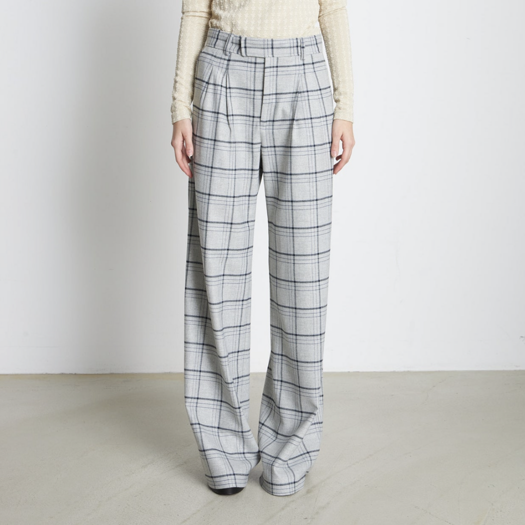 Stella Nova Check Wool Mix Trousers