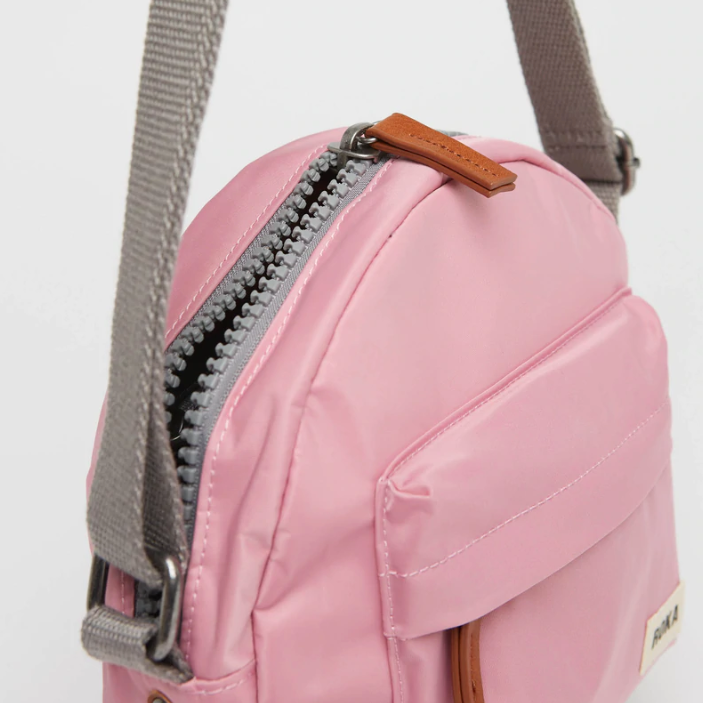 Roka Paddington B Small Crossbody Sustainable Canvas Antique Pink