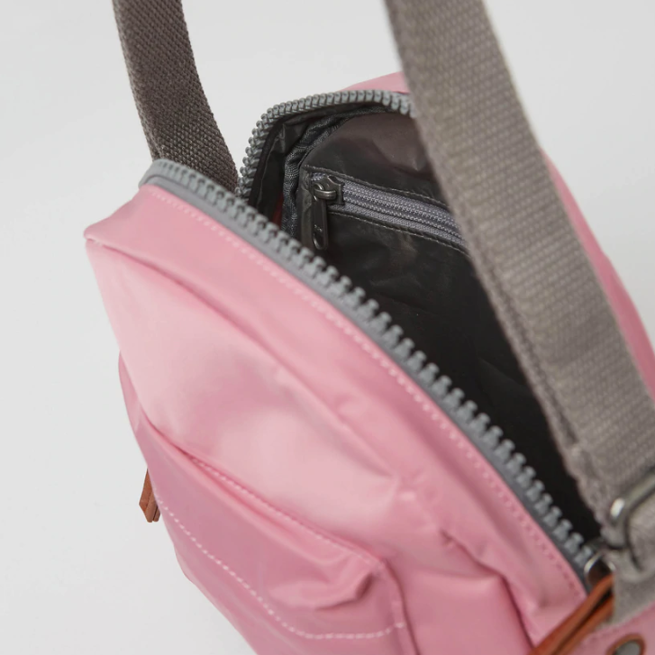 Roka Paddington B Small Crossbody Sustainable Canvas Antique Pink