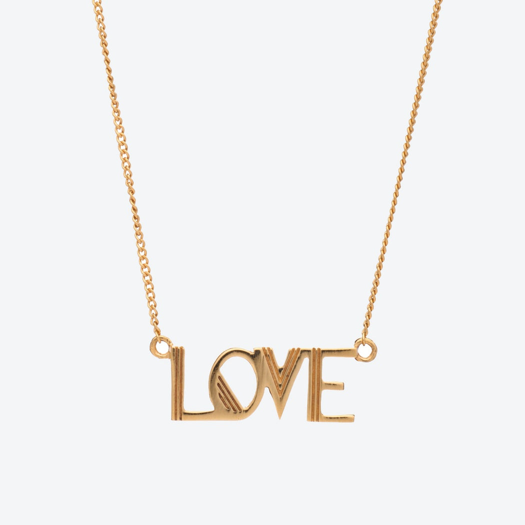 Rachel Jackson Deco Love Necklace