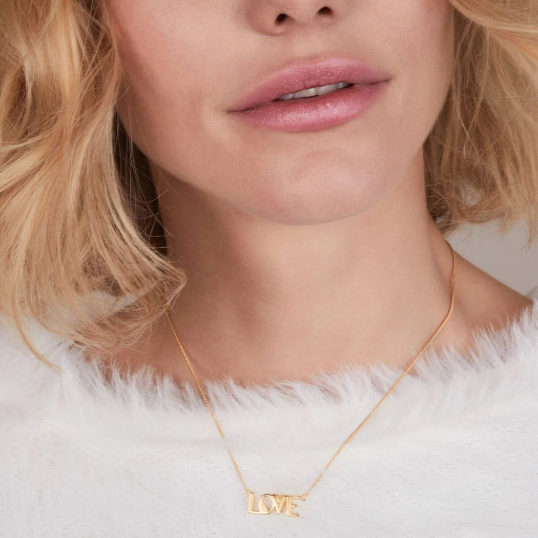 Rachel Jackson Deco Love Necklace
