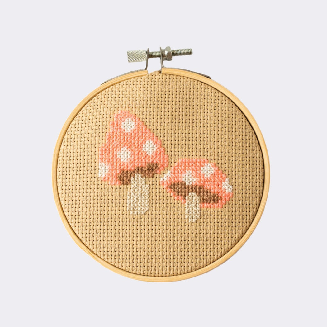 Toadstool Cross Stitch Kit