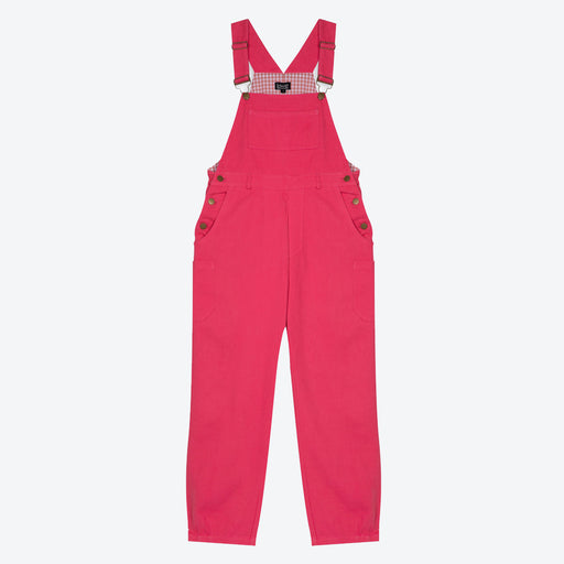 Lowie Pink Cotton Drill Dungarees