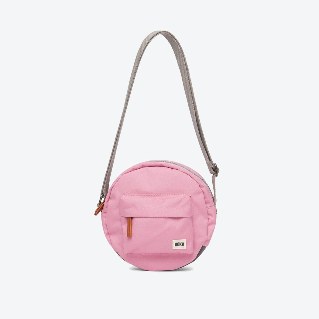 Roka Paddington B Small Crossbody Sustainable Canvas Antique Pink