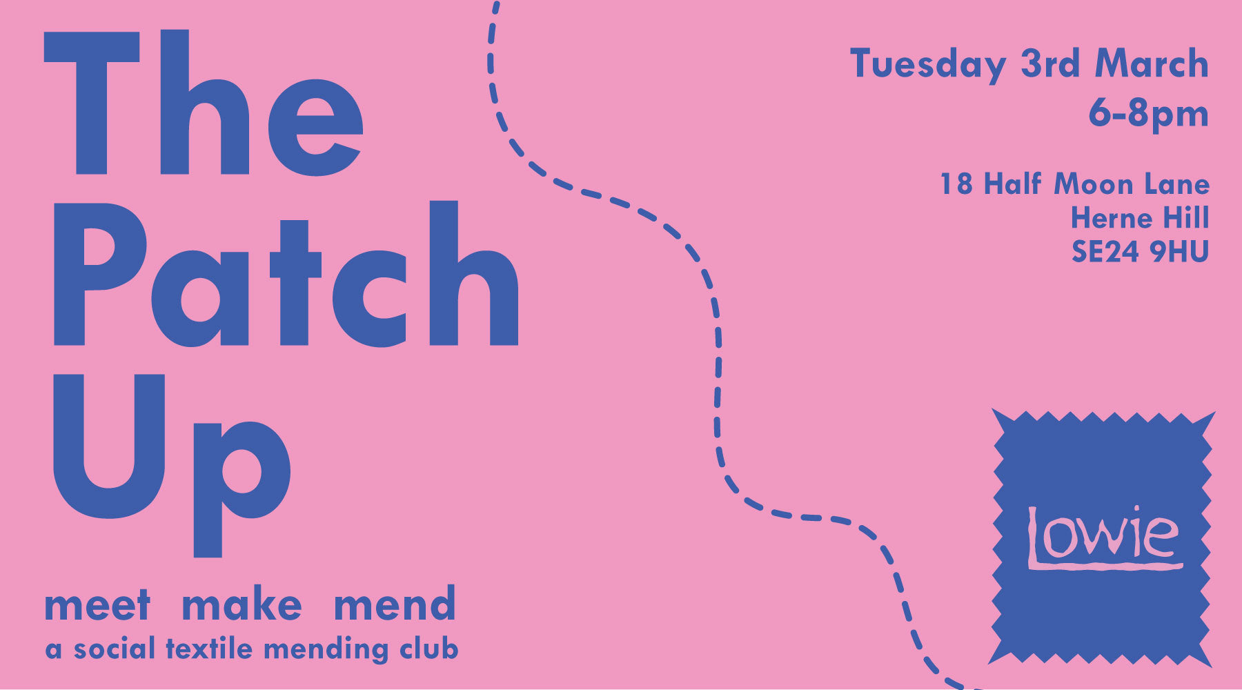 The Patch Up - London Repair Week