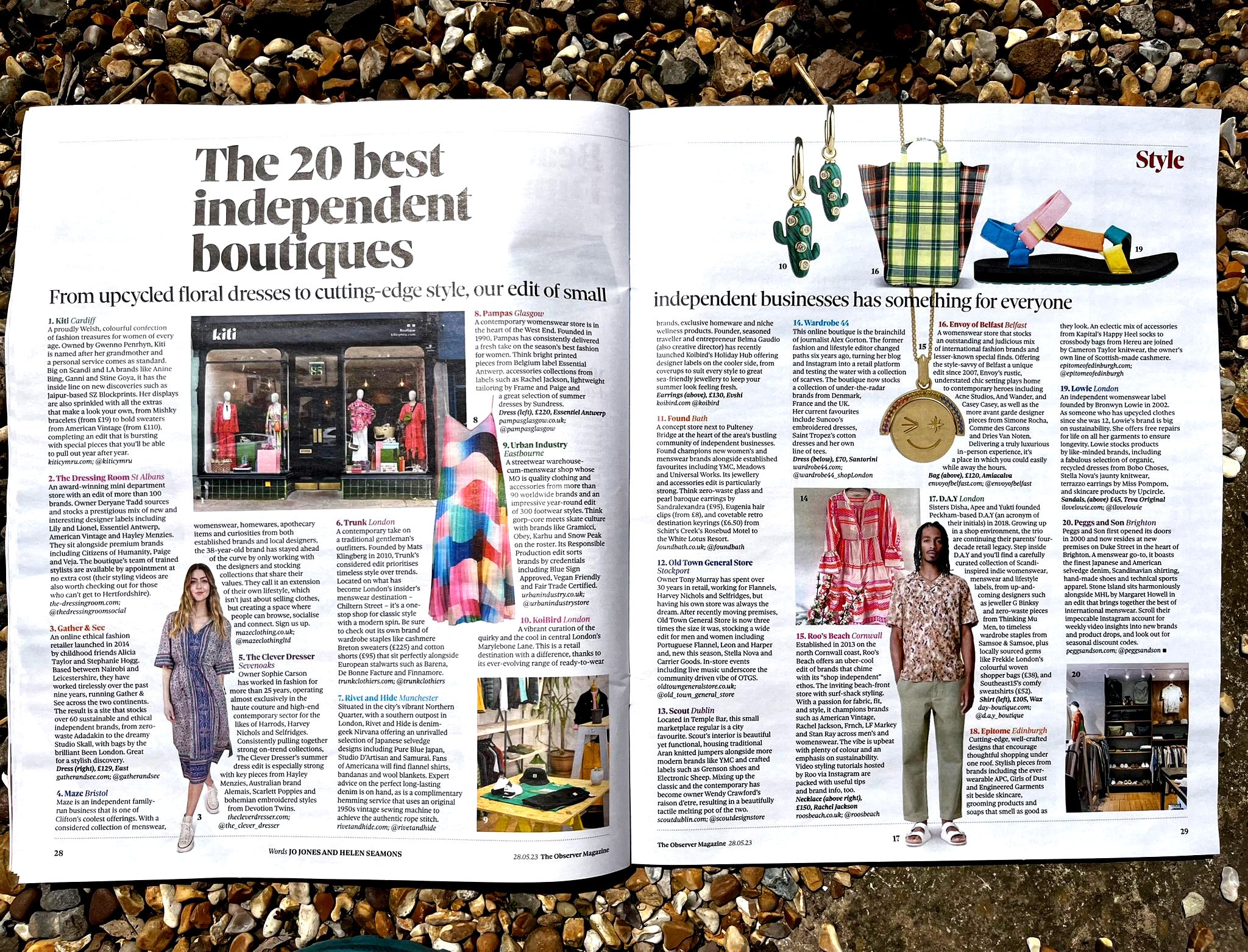 Congrats to us: Observer Magazine's Top 20 Boutiques