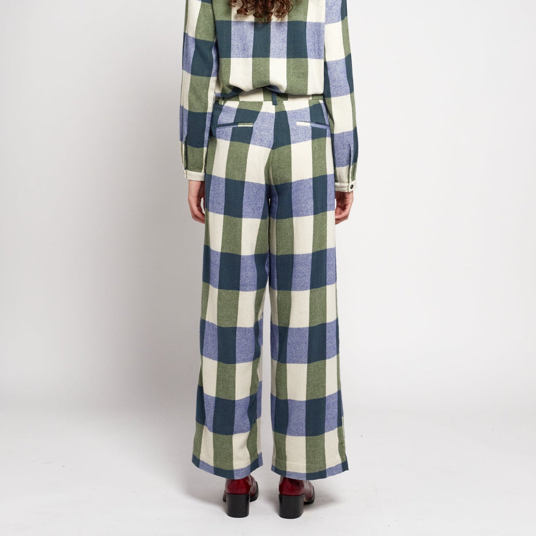 Bobo Choses Plaid Check Tailoring Trouser
