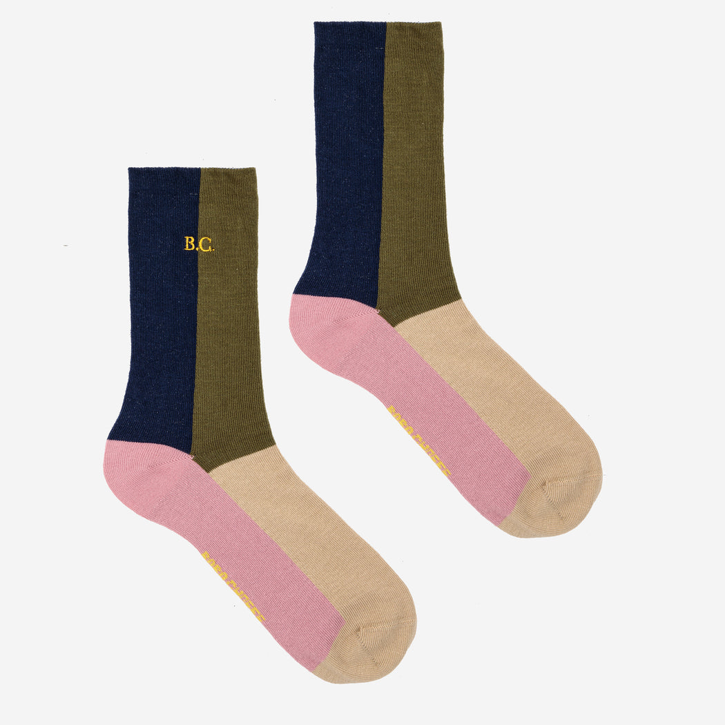Bobo Choses Color Block Long Socks